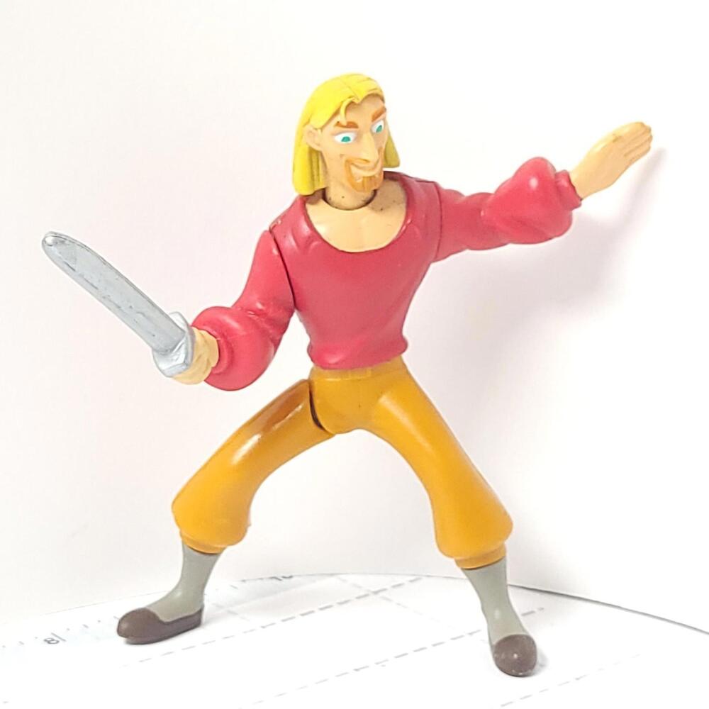 Disney 2000 Miguel 4" Burger King Movie Action Figure Toy The Road To El Dorado